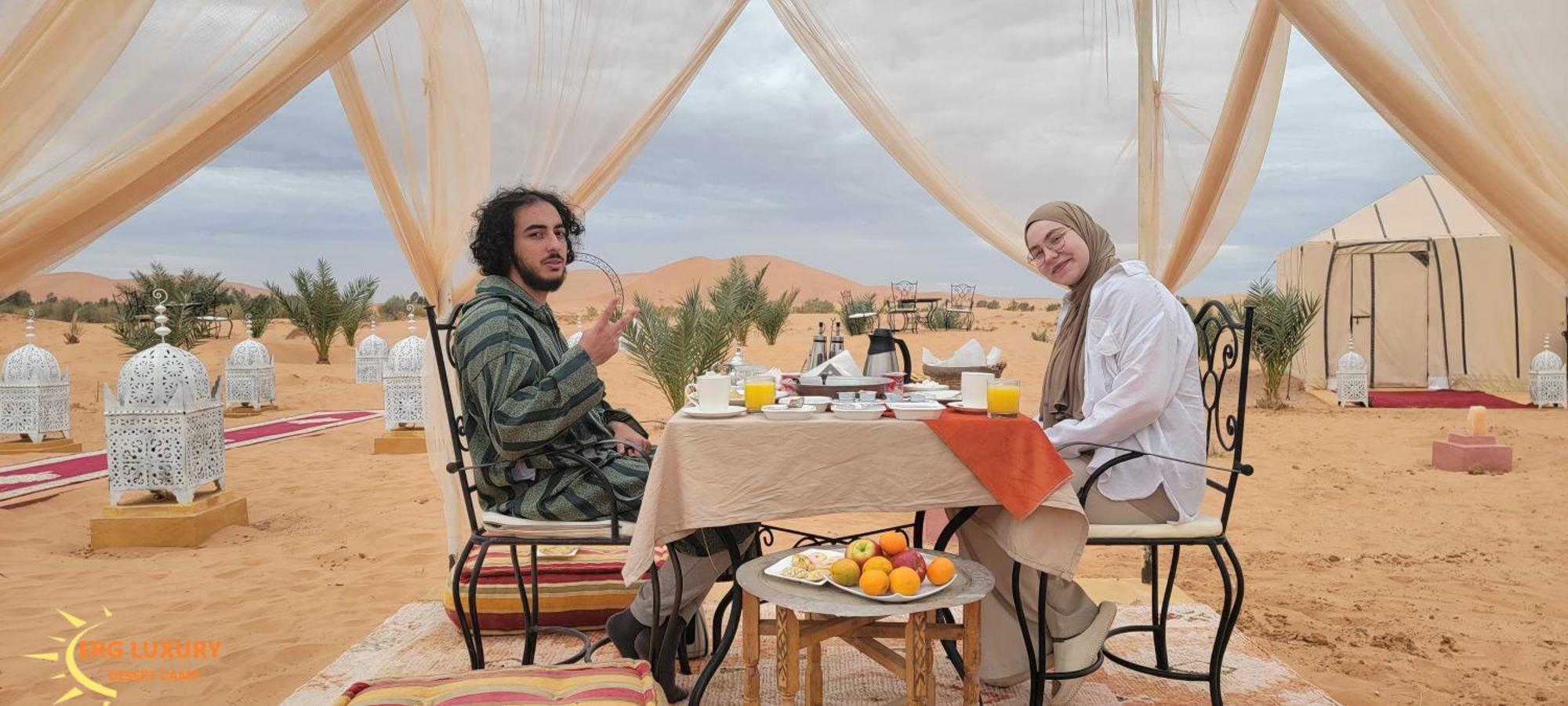 מלון מרזאוגה Dounia Luxury Camp מראה חיצוני תמונה