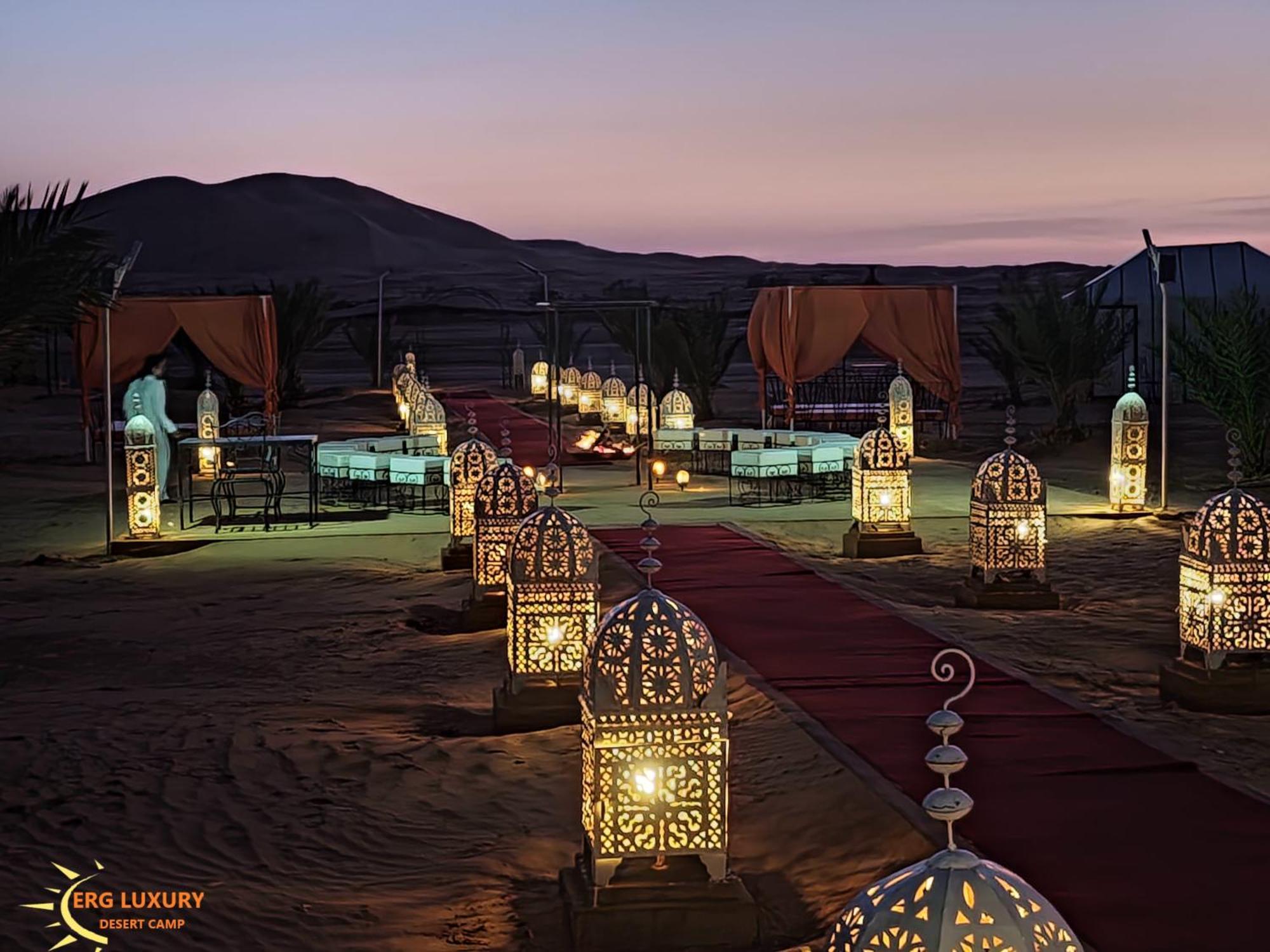 מלון מרזאוגה Dounia Luxury Camp מראה חיצוני תמונה