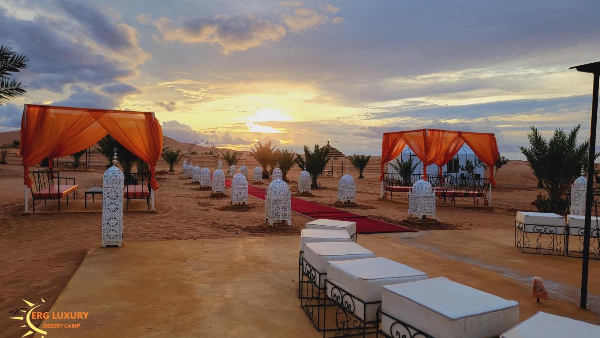 מלון מרזאוגה Dounia Luxury Camp מראה חיצוני תמונה